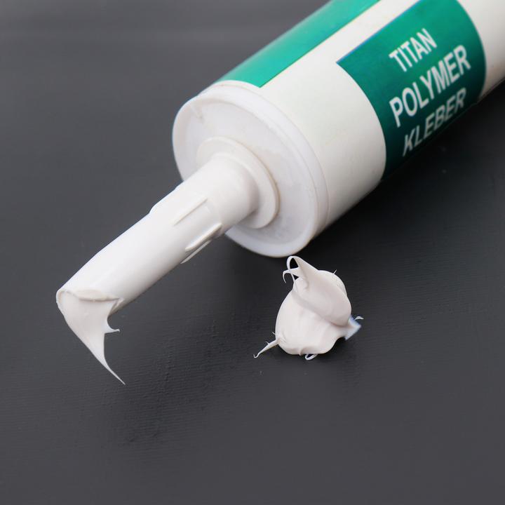 Actual product image Aquagart 5 x Kleber Ufermatte Steinfolie Böschungsmatte für die Teichfolie 290 ml weiss