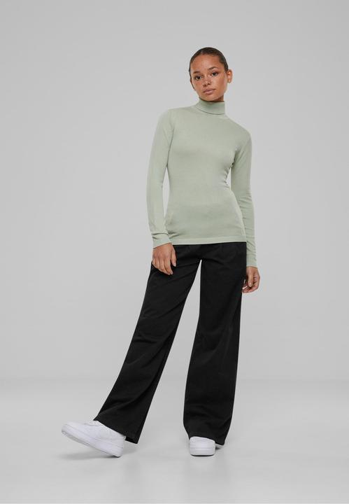 Image du produit Urban Classics Ladies Knitted Turtleneck Sweater (5XL)