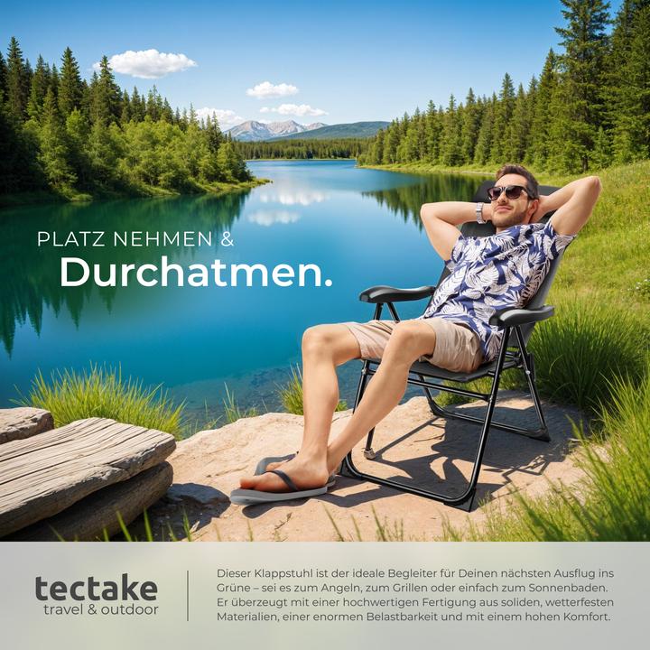 Produktbild tectake Müritz mit Kopfpolster