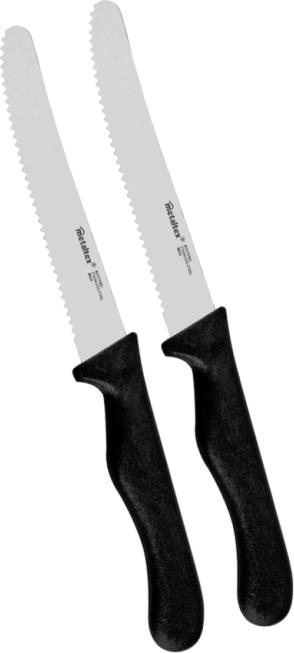 Produktbild Metaltex Basic Brotzeitmesser 2er (11 cm)