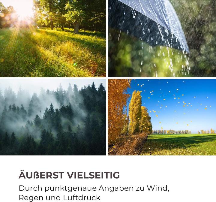 Actual product image Waldbeck Profi-Wetterstation mit App-Steuerung