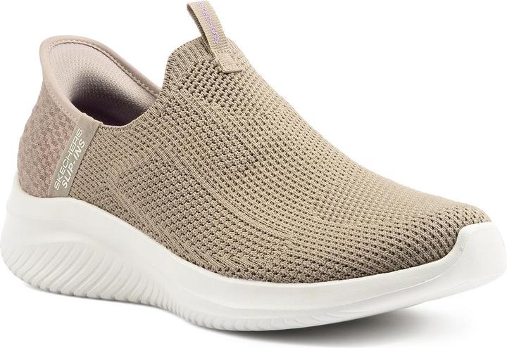 taupe knittrim, Beige