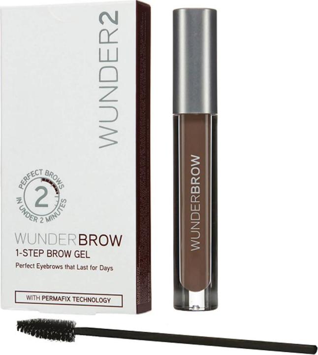 Actual product image Wunder2 Semi-permanent eyebrow gel (Chestnut)
