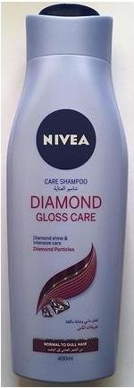 NIVEA Diamond Gloss Shampoo Glanz und Intensivpflege 400ml (400 ml, Flüssiges Shampoo)