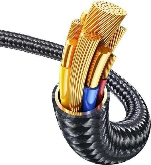 Actual product image Usams Cable USB-C na Lightning 30W 1,2m Zinc Alloy Fast Charging Data Cable Meteor Series SJ743USB0 (1.20 m, 30 W)