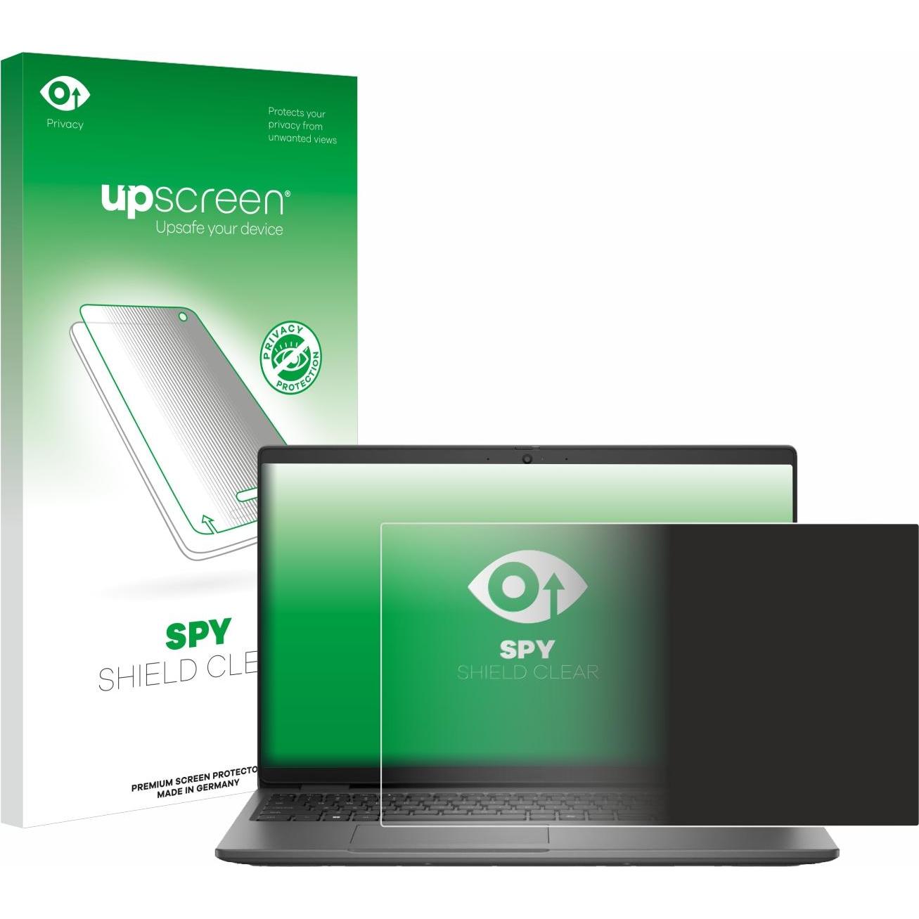upscreen Sichtschutzfolie Anti-Spy Privacy Folie Blaulicht-Schutz (15.60", 16 : 9), Notebook Schutzfolie