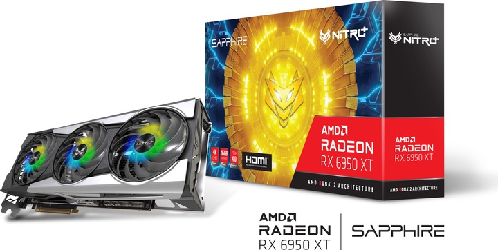 Actual product image Sapphire Radeon RX6950XT Gaming OC Nitro+ (16 GB)