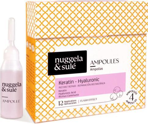 Immagine prodotto Nuggela & Sulé Keratin Hyaluronic Acid (Hait Treatment, 12 Ampoules) (120 ml)