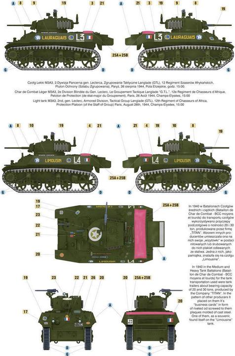 Image du produit Mirage Hobby Libération de Paris,Citerne légère M3A3