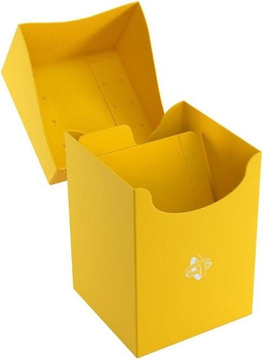 Actual product image Gamegenic GGS25039ML - Deck Holder 100+ Yellow Card Box