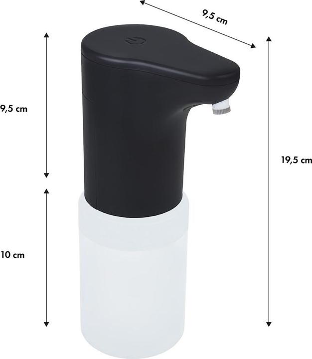 Produktbild Promedix Berührungsloser Seifenspender PR-540B schwarz
