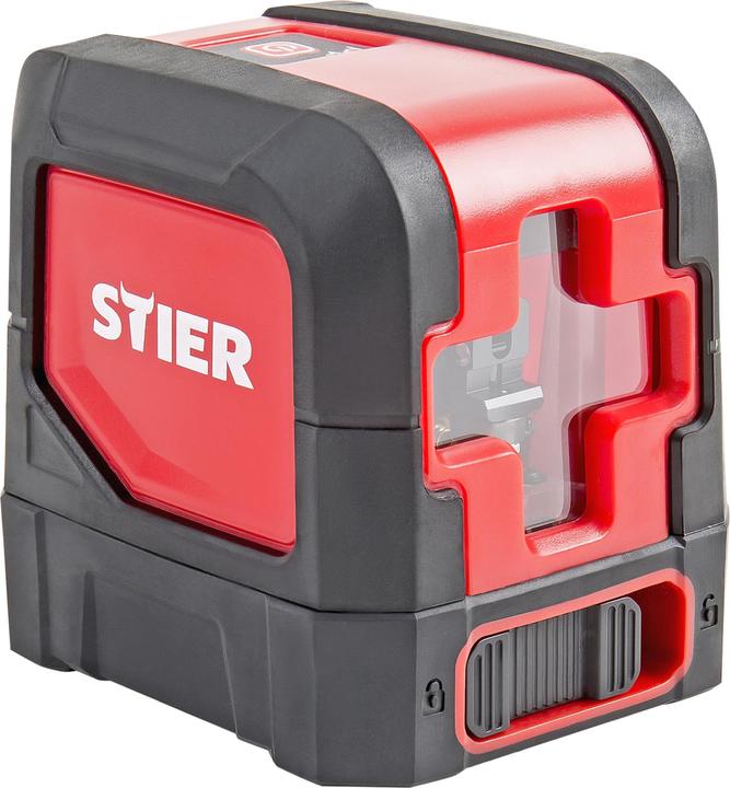 Stier Kreuzlinienlaser 2x120° 635 nm rot