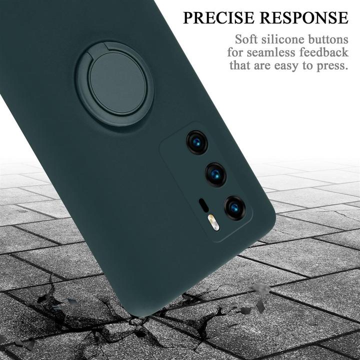 Actual product image Cadorabo TPU Liquid Ring Silicone Case Cover (Huawei P40)