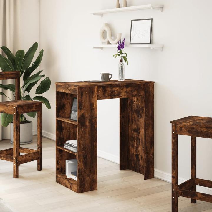 Produktbild vidaXL Bartisch mit Regal (95 x 47 x 103.50 cm)