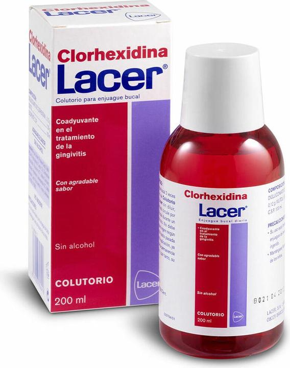 Lacer Chlorhexidin Mundspülung Mundspülung (200 ml, Mundspülung)