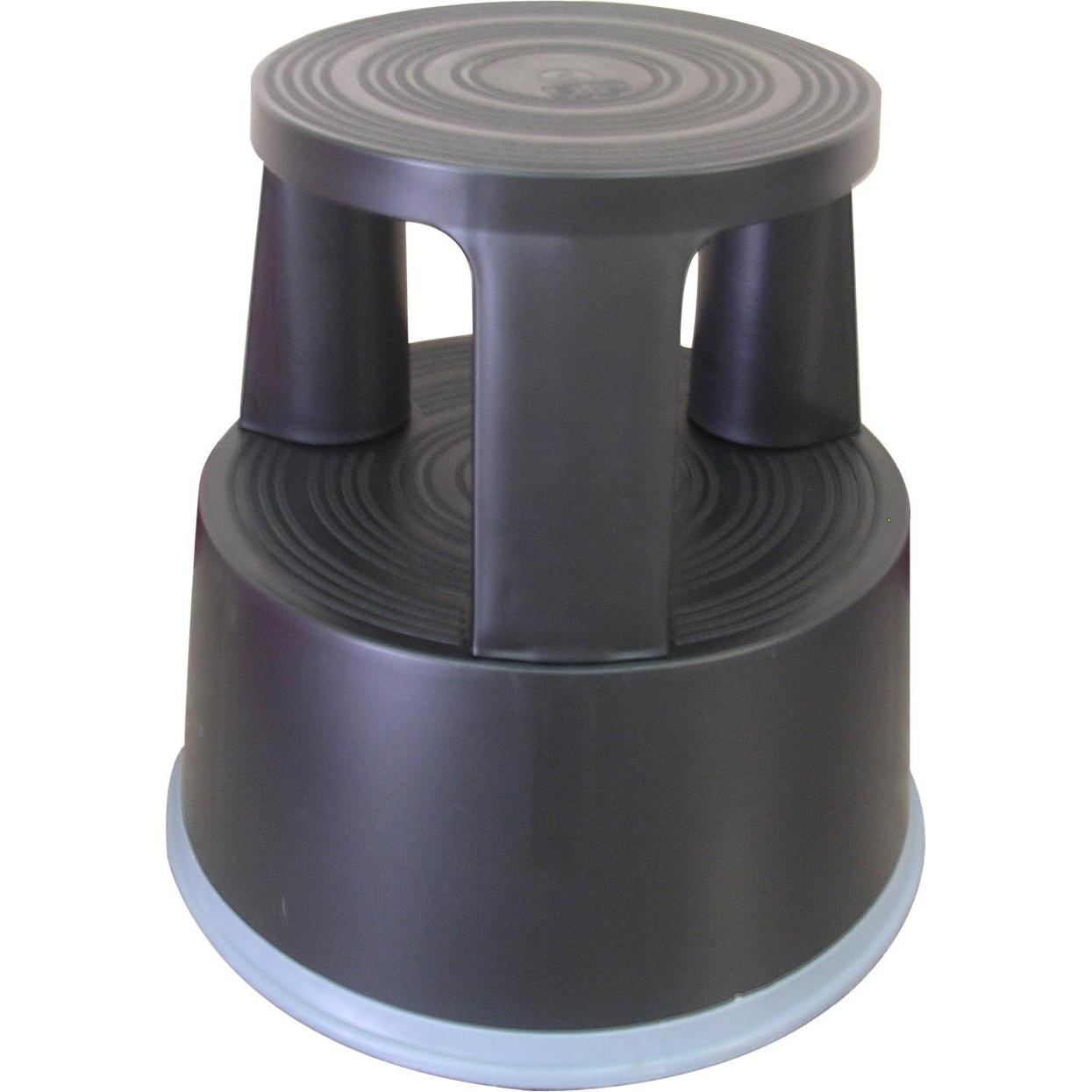 Q-Connect Schwarz Bürostuhl, Bürostuhl, Fahrbar, Kunststoff, (Kf00633)