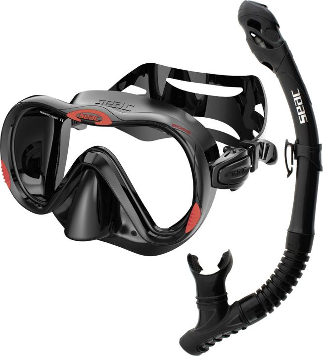 Seac Set Bis Boss + Reverse Dry S/Bl Black