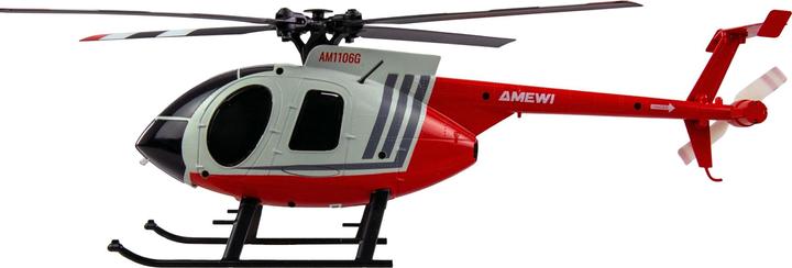 Produktbild Amewi RC Helikopter MD500 Li-Po Akku 350mAh silber/rot