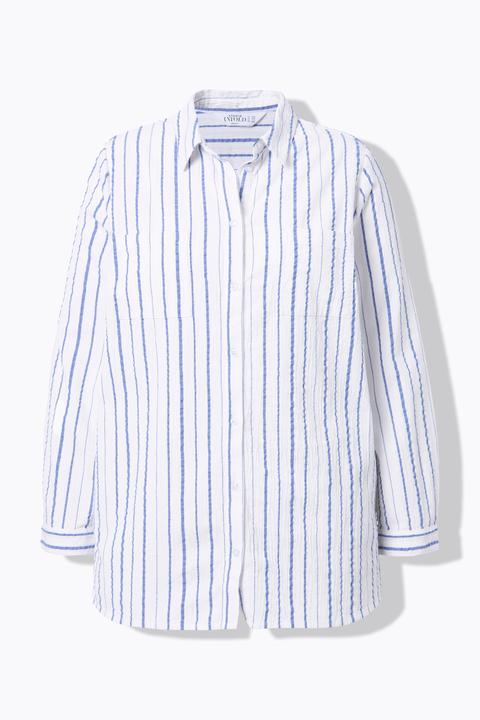 Immagine prodotto Studio Untold Camicia dal taglio squadrato in crêpe con righe (54)