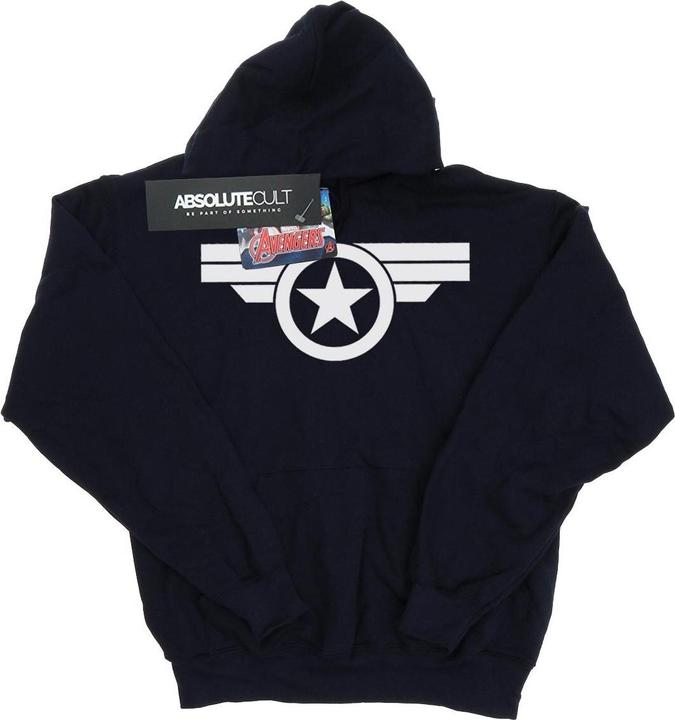 Immagine prodotto Captain America Super Soldier Felpa con Cappuccio Donna (L)