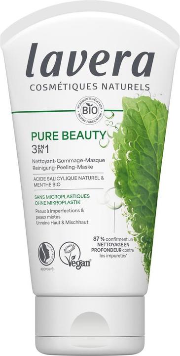 Produktbild Lavera Peeling Mas 3in1 Pur Bea Tb 125ml (125 ml)