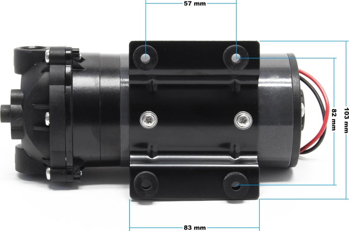 Produktbild Naturewater Druckerhöhungspumpe 100 GPD (350 l) Booster Pumpe 35W Umkehrosmose (Boosterpumpe)