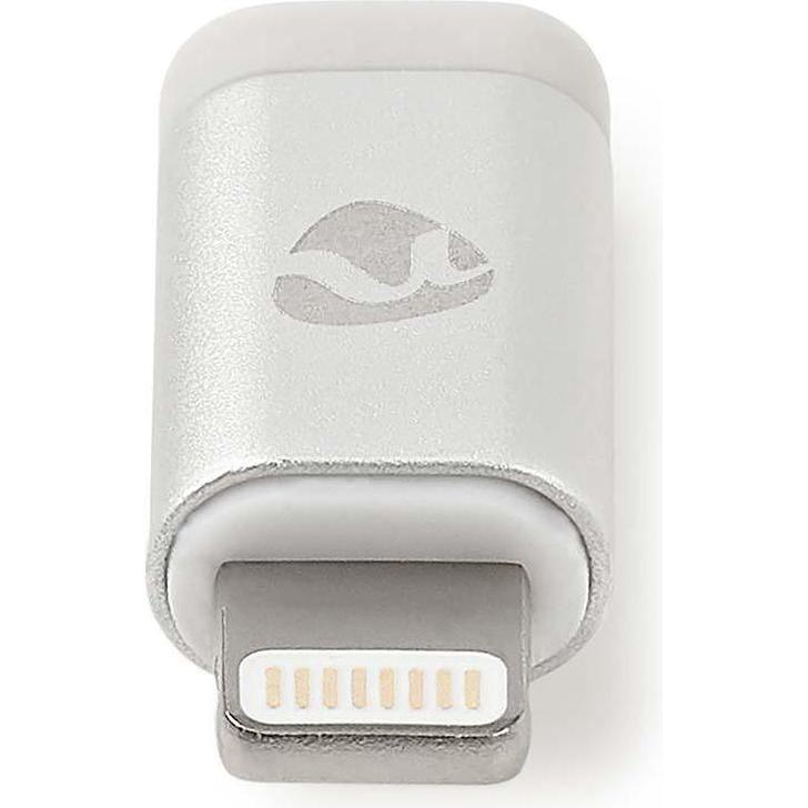 Thumbnail - Nedis Lightning-Adapter Apple Lightning 8-Pin USB Micro-B Buchse Vergoldet Aluminium Verpa (Lightning), Mobilgerät Adapt...