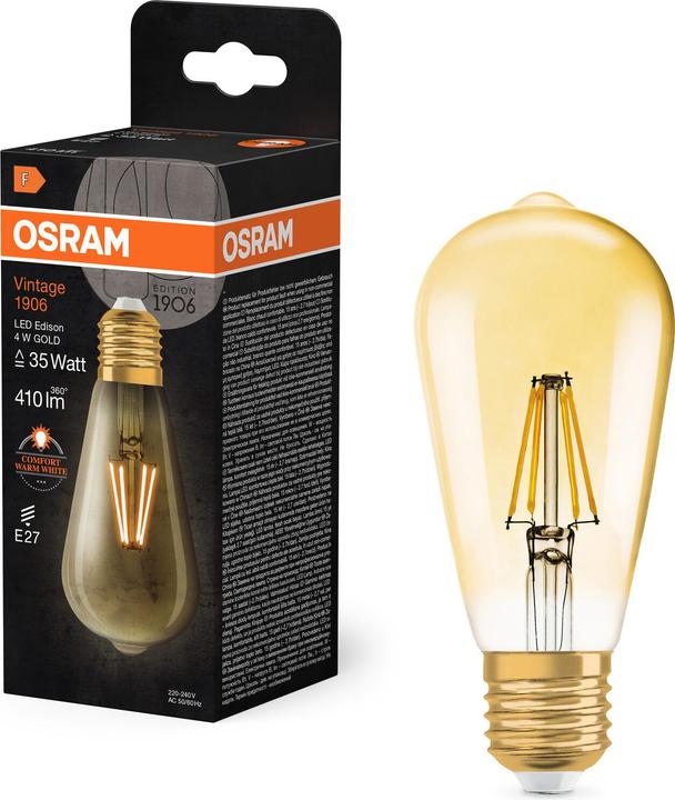 Immagine prodotto Ledvance Lampada vintage a LED (E27, 410 lm, 1 x)