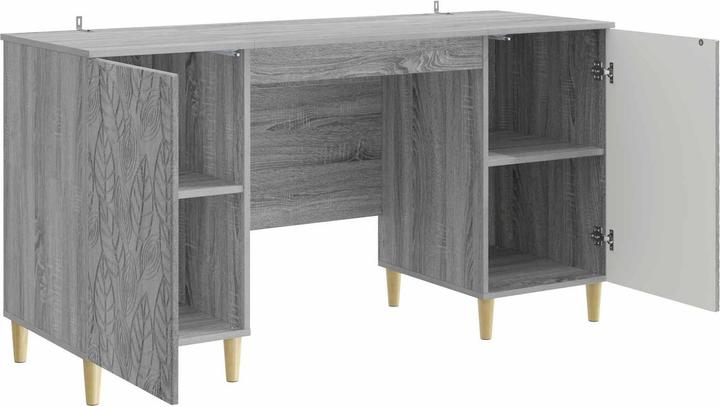 Actual product image vidaXL Moderner Schreibtisch (142.50 x 50 x 75 cm)