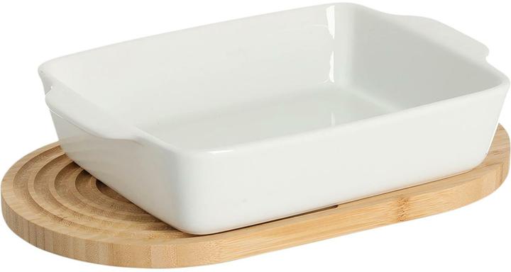 Actual product image Zeller Present Topfuntersetzer Bambus 35x20x1.5 cm (1x, Pan coaster)