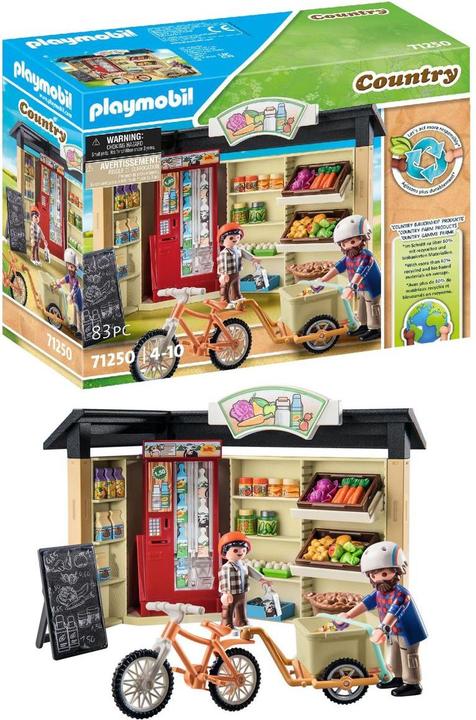 Image du produit Playmobil 71250 Magasin de ferme ouvert 24 heures sur 24 (71250, Playmobil Country)