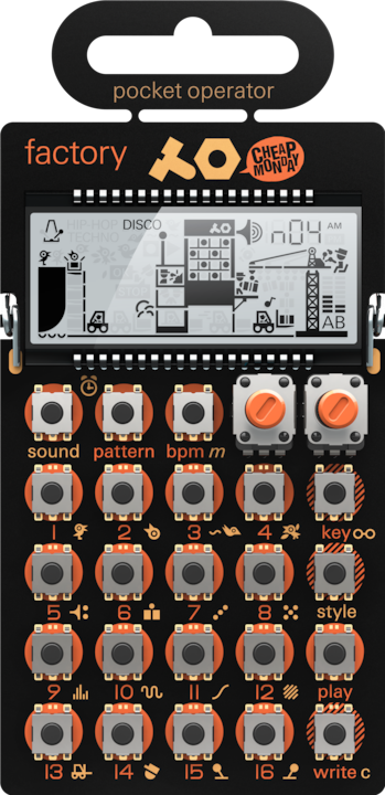 Teenage Engineering Synthesizer PO-16 Factory