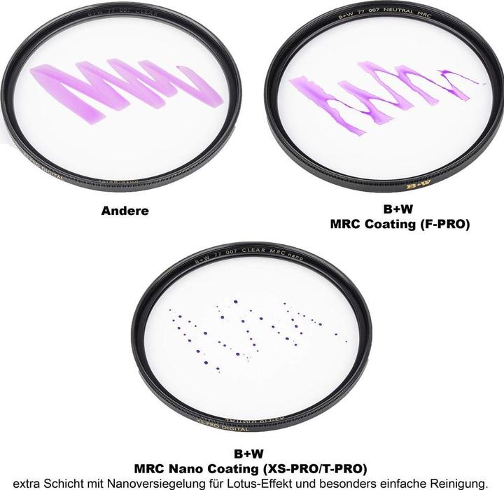 Produktbild B+W T-Pro 007 Clear MRC nano (49 mm, Schutzfilter)