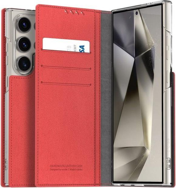 Actual product image Araree Mustang Diary Made in Korea Series (Samsung Galaxy S24 Ultra)