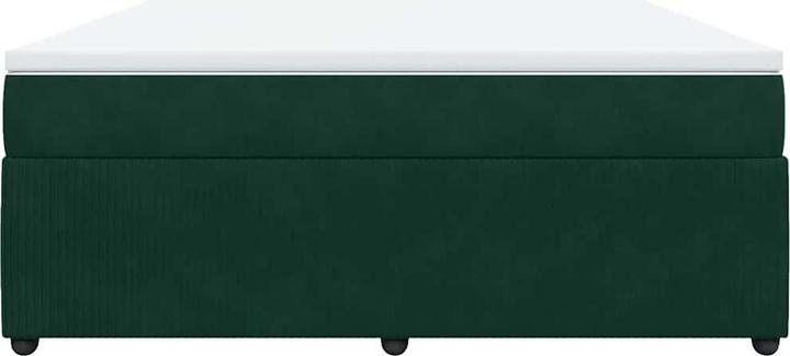 Produktbild vidaXL Bo x springbett mit Matratze 180 x 200 cm Samt (180 x 200 cm)