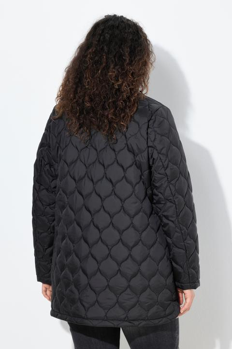 Image du produit Ulla Popken Veste matelassée HYPRAR avec col montant, tissu déperlant (62)