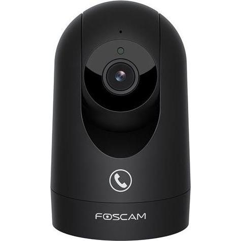 Foscam Obrotowa Kamera WiFi R8M 8MP Radar mikrofalowy Czarna, Telecamera di rete, Nero