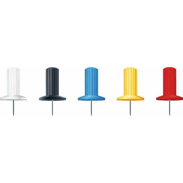 Exacompta, Büroklammer, Pinnwandnadeln Ø 10 mm, multicolor (25 x)