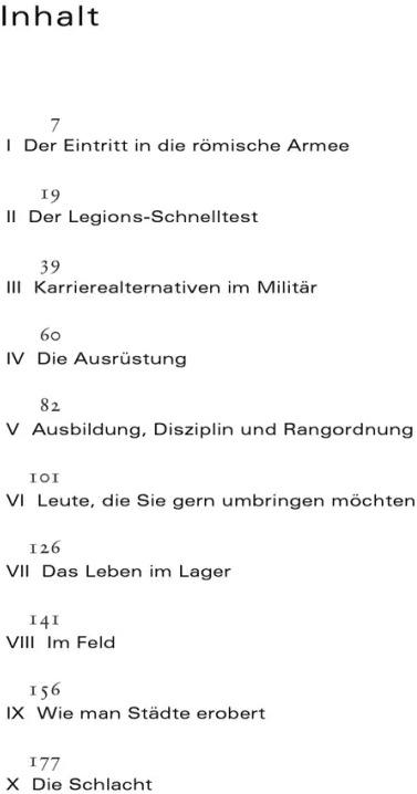 Produktbild Legionär in der römischen Armee (Deutsch, Philip Matyszak, 2021)