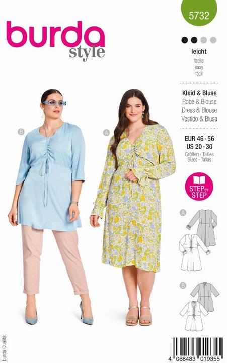 Actual product image pattern, dress - blouse