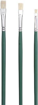 Actual product image Talens Brush set for oil and acrylic paint series 220 (size 4, 8, 10) (100 mm)