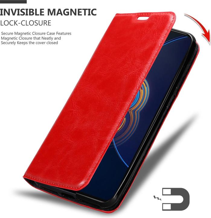 Productafbeelding Cadorabo Boek Invis. Magnetisch deksel (Asus Zenfone 8 Flip)