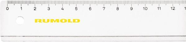 Produktbild Rumold Techniker-Flachlineale (100 cm, Kunststoff)