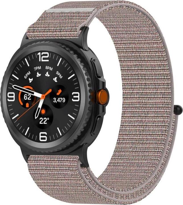 Produktbild Cover-Discount Samsung Galaxy Watch 8 - Nylon Stoff Band flexibel mit Klett (Nylon)