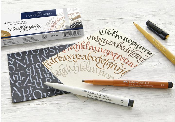 Image du produit Faber-Castell Pitt Artist (Vert, Jaune, Rose, Marron, 4 x)