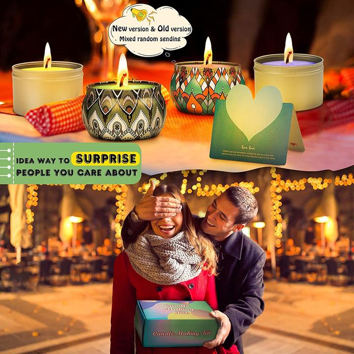 Actual product image Popolic Candle making kit