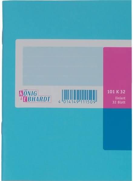 König & Ebhardt Geschäftsbuch A6 32BL liniert (32 x)