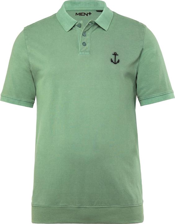 Produktbild Men+ Poloshirt, Bauchfit, Halbarm, Vintage Look (L)