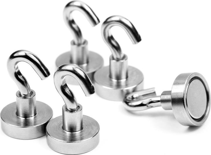 Produktbild Supermagnete Hakenmagnet (5x)