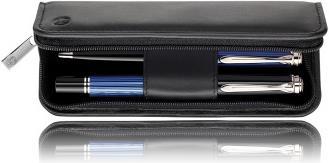 Image du produit Herlitz Etui en cuir Nappa pour deux stylos